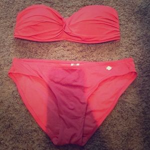 Two piece swim suit